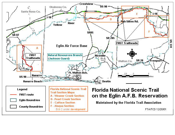 Eglin Air Force Base Map Maping Resources