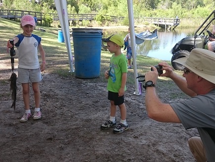 For the kids': Team Eglin's annual Youth Fishing Rodeo brings